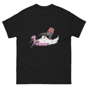 Bin Chicken Swimming