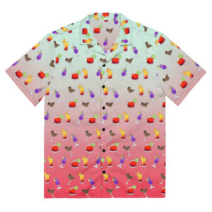 Cocktail Mix Button Shirt
