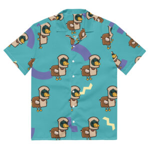 Duck Button Up Shirt