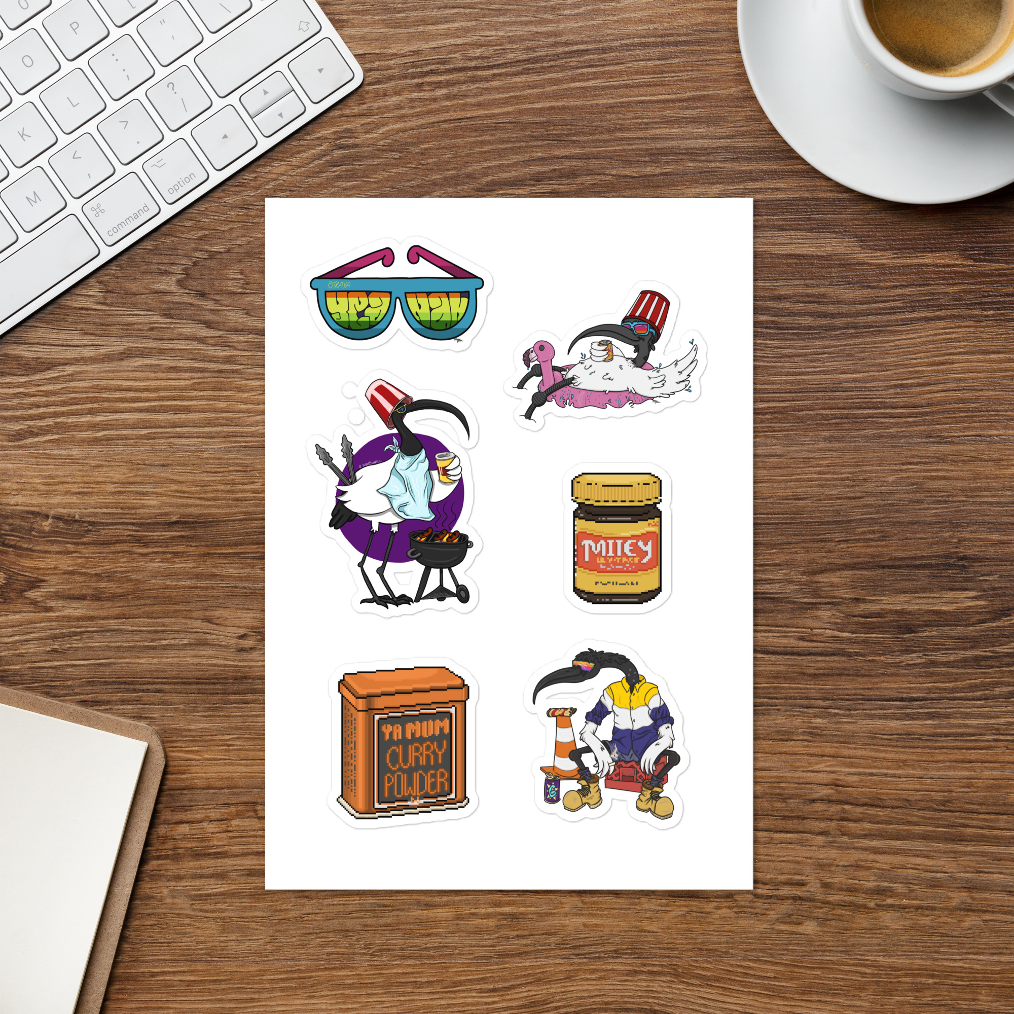Aussie Sticker Sheet